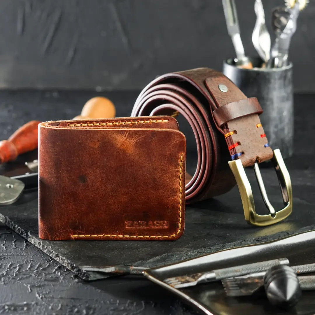 Hand-Stitched Gift Box – Long Lasting Wallet & Belt