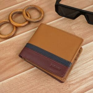 2 tone men wallet